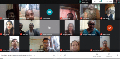 TWO DAY ONLINE FACULTY DEVELOPMENT PROGRAM AUGUST 4-5, 2020 INDEPENDENCE DAY